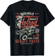 Retro Vintage Style Hotrod Distressed Design T-Shirt - T-Shirt | Black