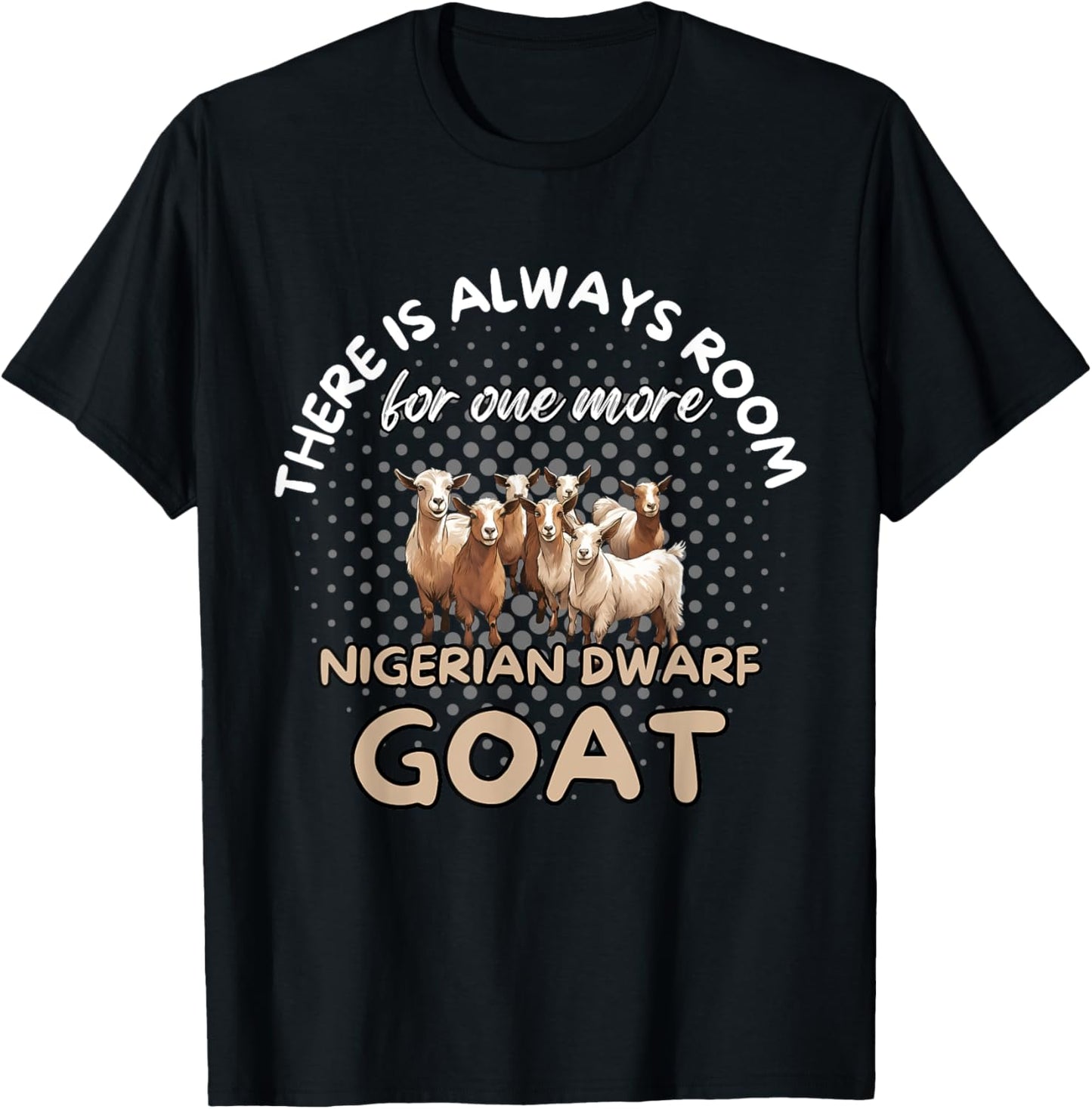 Nigerian Dwarf Goat Owner Nigerian Dwarf Goats T-Shirt - T-Shirt | Black