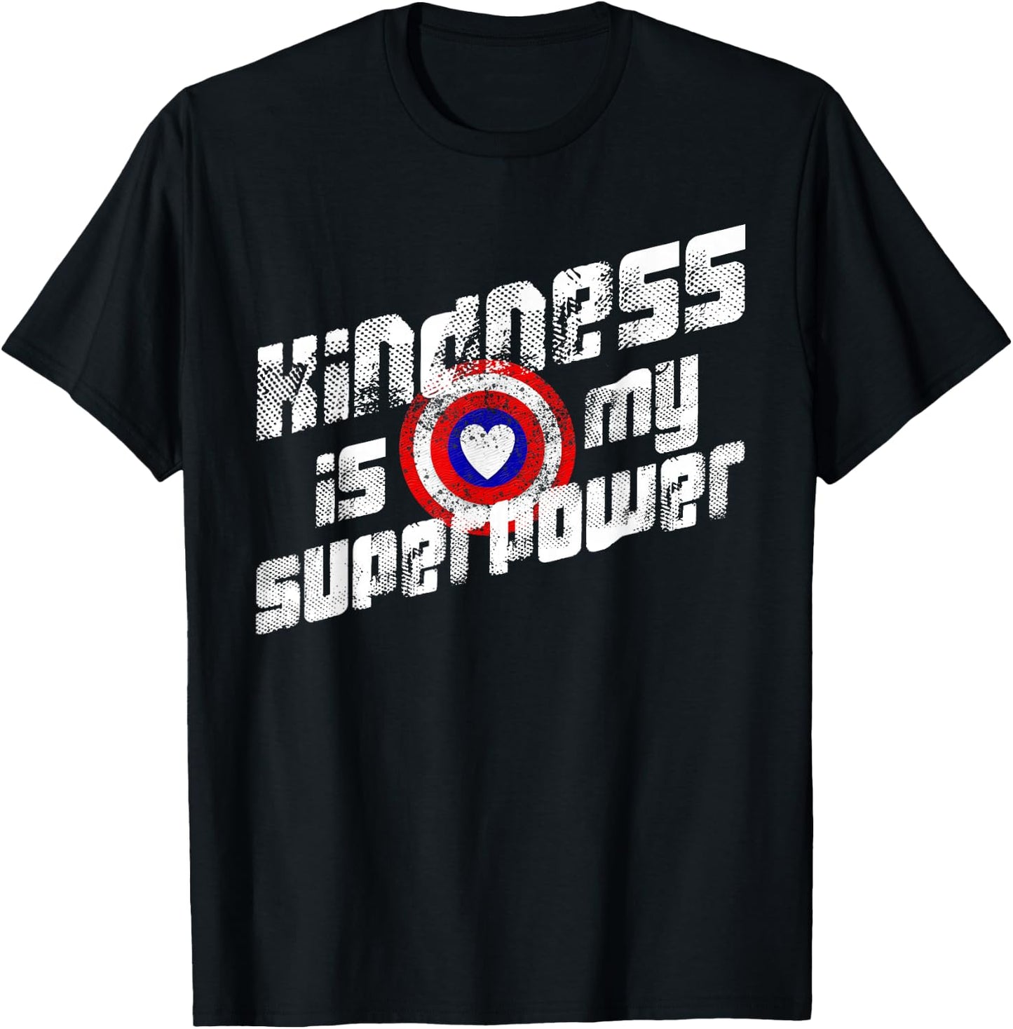 Anti Bullying Shirt Kindness is My Superpower T-Shirt - T-Shirt | Black