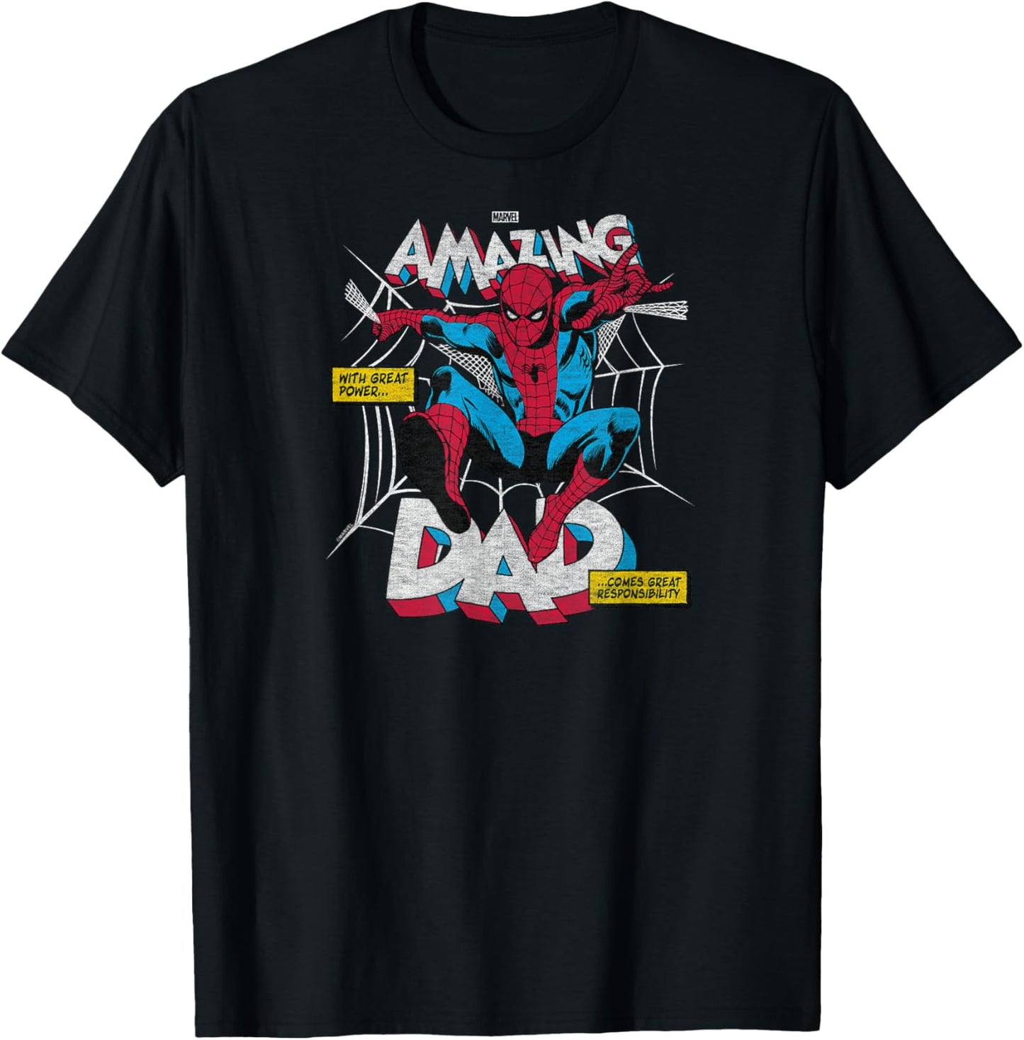 Spider-Man - Amazing Dad T-Shirt - T-Shirt | Black