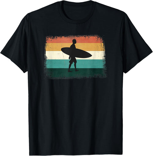Retro Sunset Surfer - Vintage Surfing/Beach/Sun & Surf