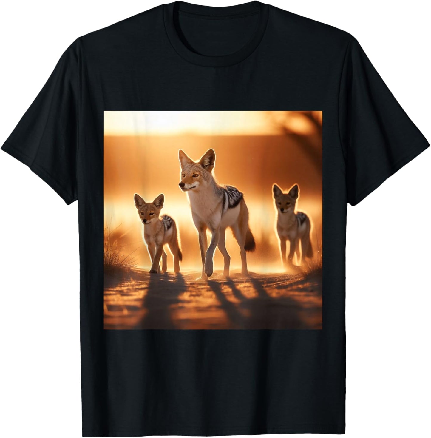 Really Like Jackals Jackal T-Shirt - T-Shirt | Black