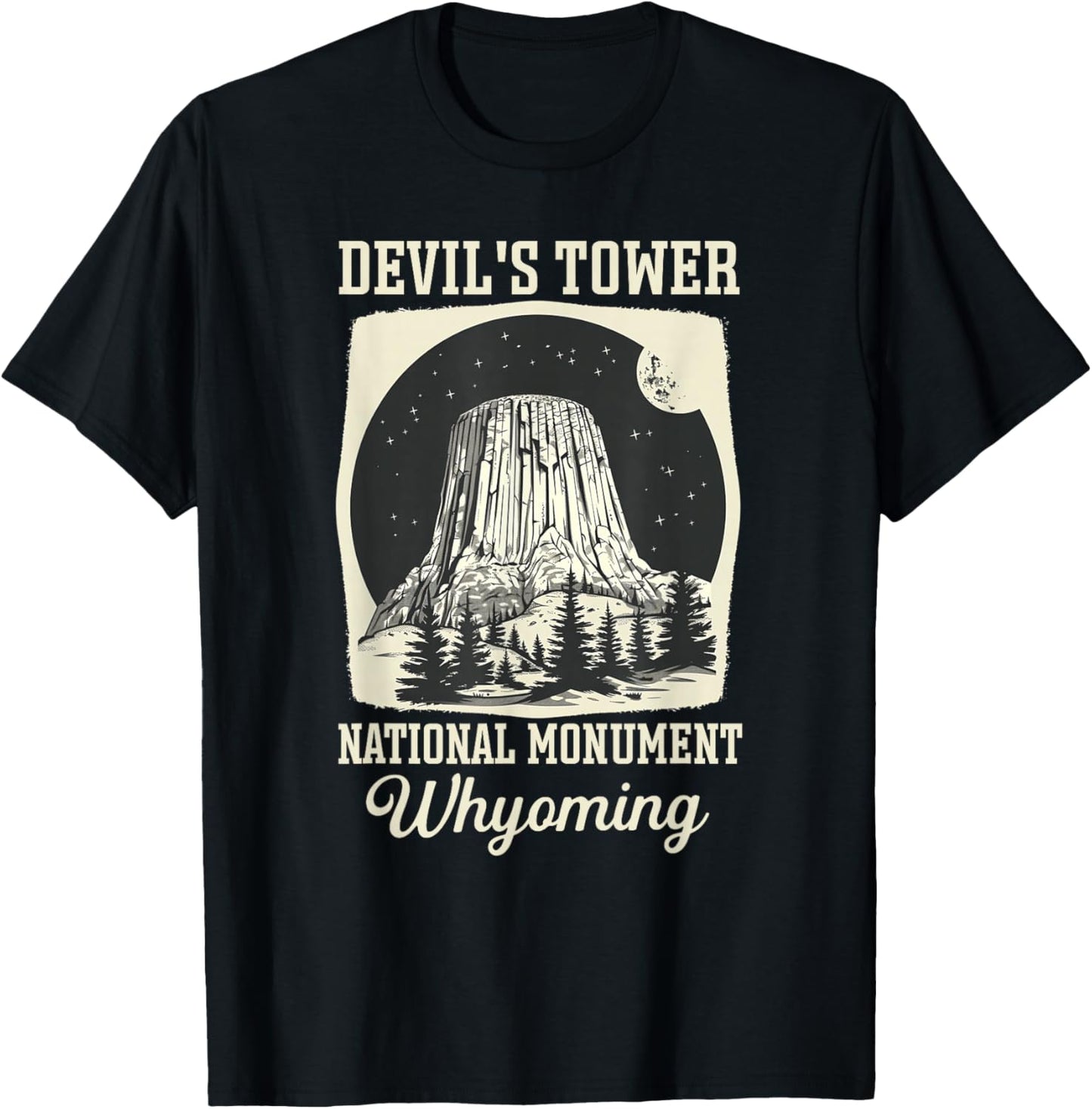 Devils Tower - Devils Tower T-Shirt - T-Shirt | Black