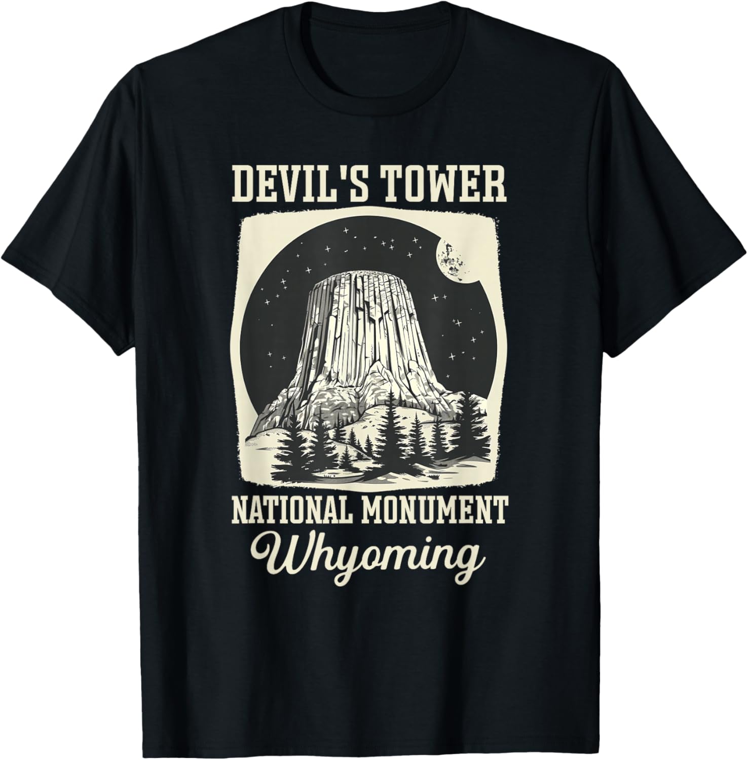 Devils Tower - Devils Tower T-Shirt - T-Shirt | Black