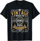 40 Years Old Vintage 1985 Born In 1985 40th Birthday Gifts T-Shirt - T-Shirt | Black