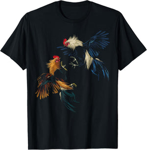 Peleas De Gallos Cockfighter Game Fowl Cockfighting Rooster Small T-Shirt - T-Shirt | Black