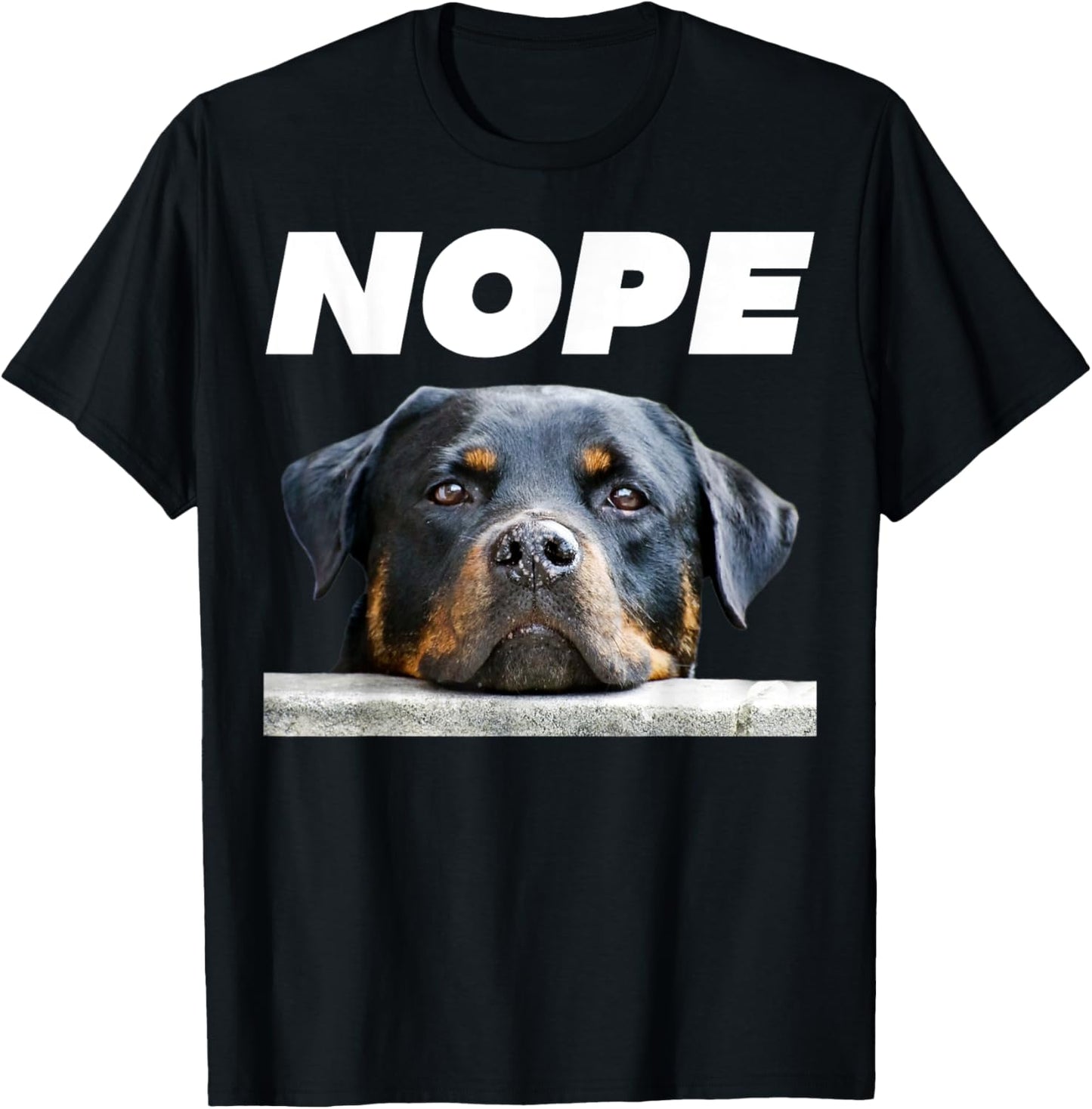 Rotweiller Nope Rottie Face Not Today Love My Rottweiler Dog Women T-Shirt - T-Shirt | Black