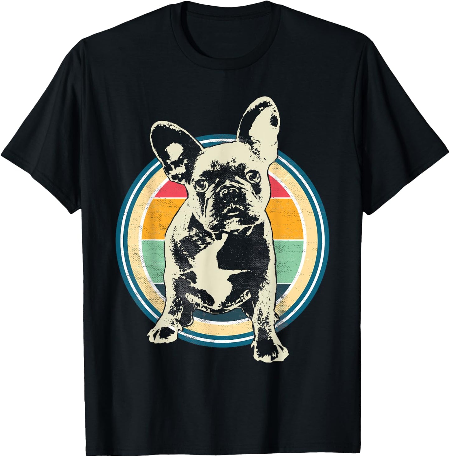 French Bulldog Frenchie Dog Women Kids T-Shirt - T-Shirt | Black