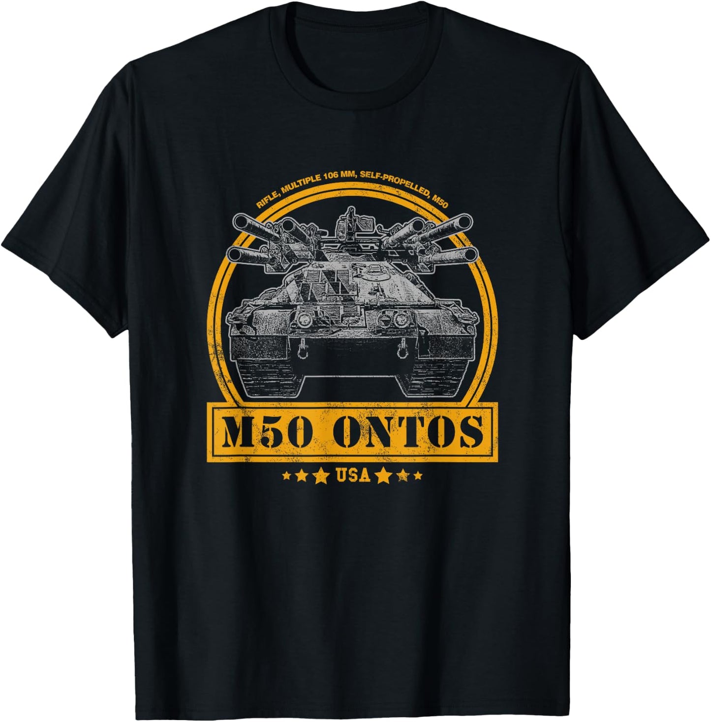 M50 Ontos T-Shirt - T-Shirt | Black