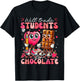 Will Trade Students For Chocolate Teacher Valentines Women T-Shirt - T-Shirt | Black