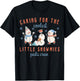 Caring For The Coolest Little Snowmies Peds Crew Christmas T-Shirt - T-Shirt | Black