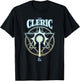 Dungeons & Dragons The Cleric Class Divine Magic Logo T-Shirt - T-Shirt | Black