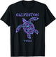 Galveston Texas Sea Turtle Boys Girls Beach Souvenir T-Shirt - T-Shirt | Black