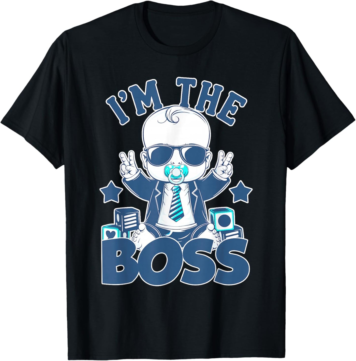 Baby Boss: I'm The Boss - Just Like a Boss for Kids! T-Shirt - T-Shirt | Black