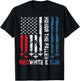 Honor the Fallen Red White and Blue - Veteran Themed T-Shirt - T-Shirt | Black
