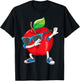 Apple Art - Men, Women & Kids - Apple Picking & Loving T-Shirt - T-Shirt | Black