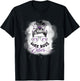 Waxing Wax Specialist Cute Messy Bun Wax Boss Vibes T-Shirt - T-Shirt | Black