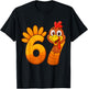 Funny 67 Thanksgiving Meme Turkey Six Seven Costume Boy Girl T-Shirt - T-Shirt | Black