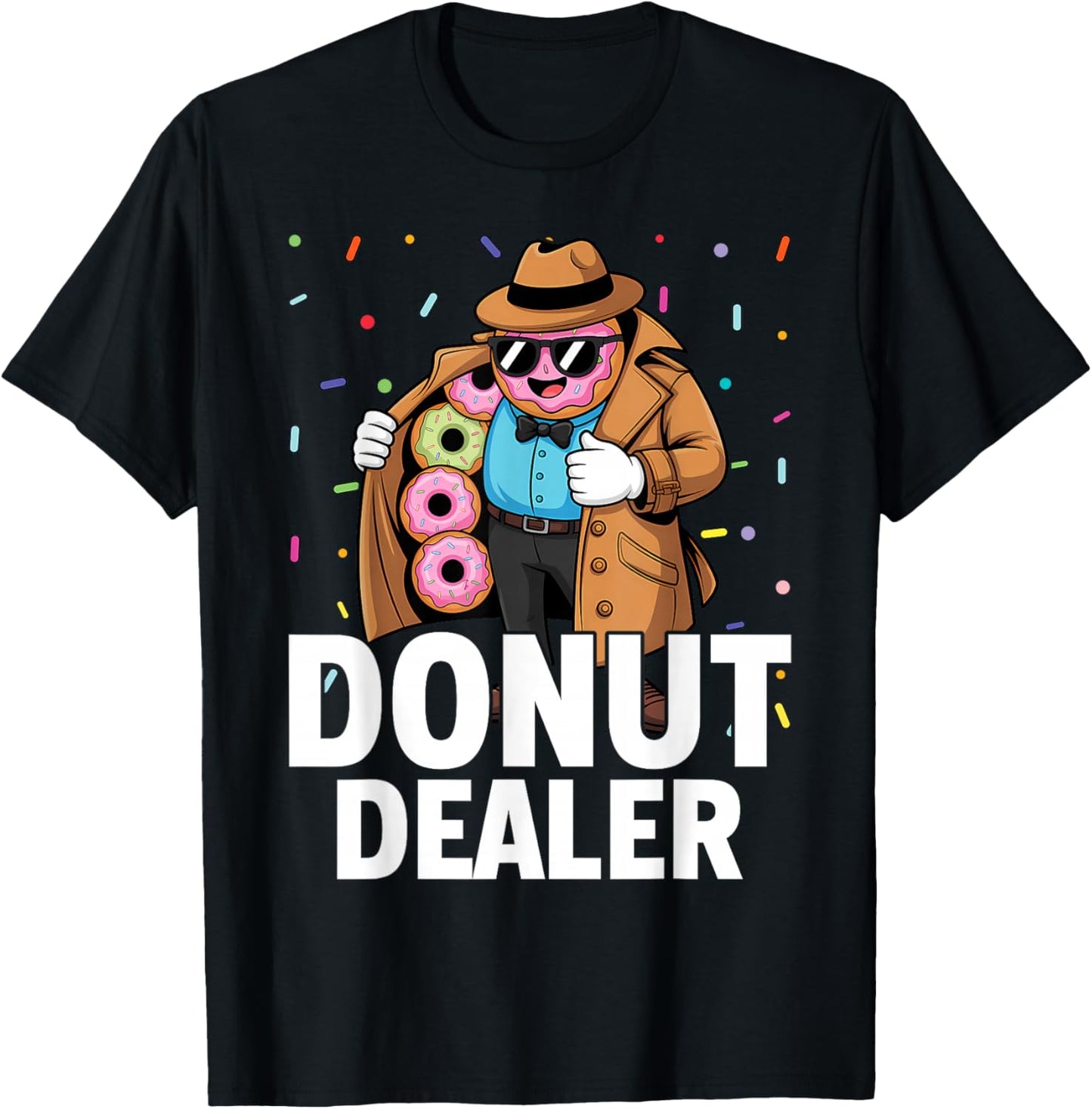 Donut Dealer T-Shirt - T-Shirt | Black
