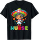 Mexican Nurse Cinco De Mayo Nurse Women T-Shirt - T-Shirt | Black