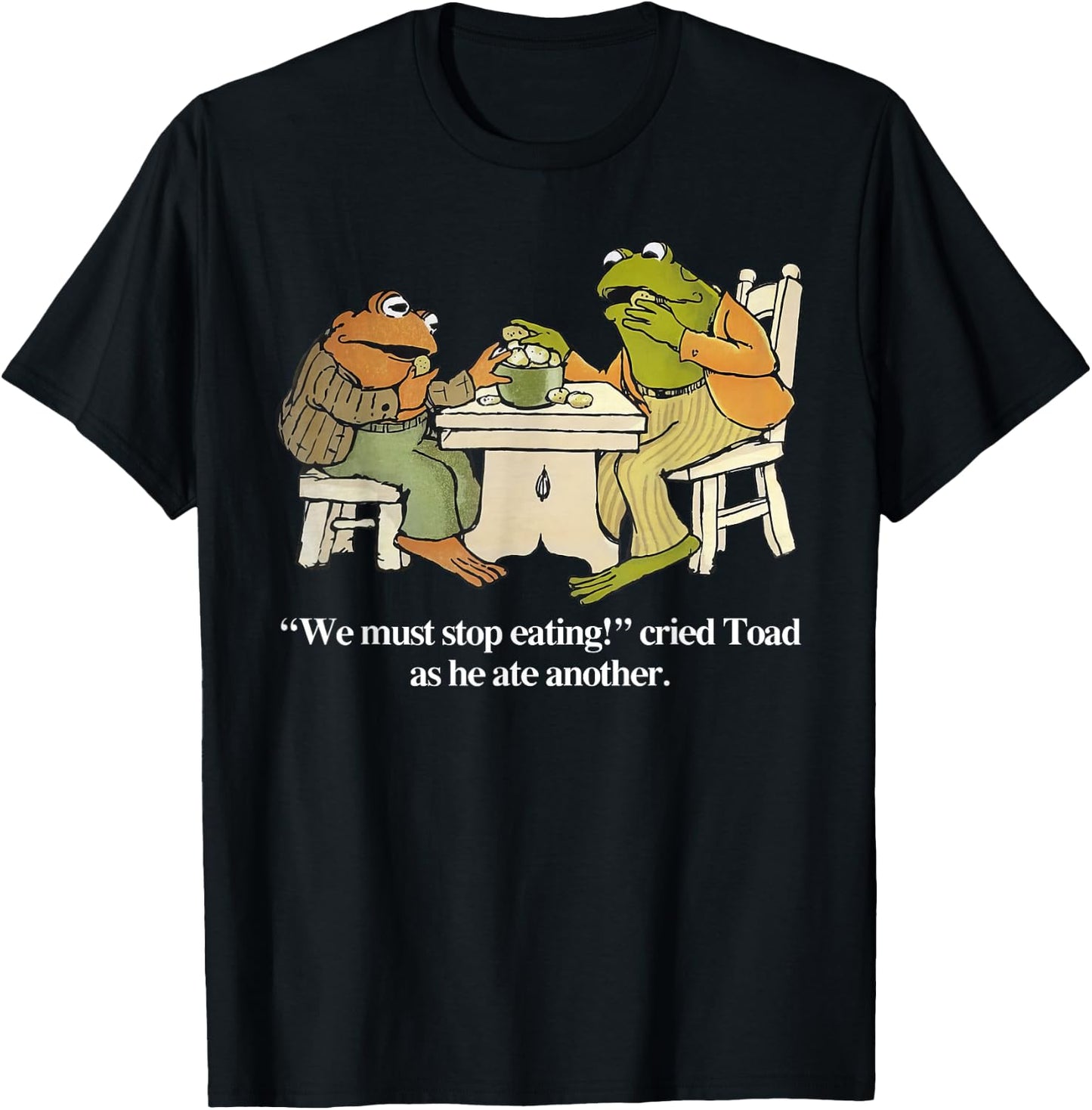 We Must Stop Eating Toad As He Ate Another Frog Men T-Shirt - T-Shirt | Black