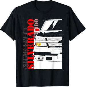 Chevys silverado 2500 z71 2020 2023 2004 Car T-Shirt - T-Shirt | Black