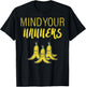 Mario Kart Mind Your Nanners T-Shirt - T-Shirt | Black