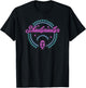 Shadynasty Jazz Club Sign, afro singer with retro microphone T-Shirt - T-Shirt | Black