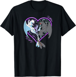 How to Train Your Dragon 3 Night Light T-Shirt - T-Shirt | Black