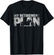 Funny Retired Riding My retirement plan Motorcycle Grandpa T-Shirt - T-Shirt | Black