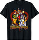 Kingdom Hearts - Sora Mickey Donald Goofy T-Shirt - T-Shirt | Black