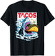 Shark Tacos Fish Taco Tuesday | Cinco De Mayo Foodie Gift T-Shirt - T-Shirt | Black
