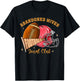 Abandoned Wives Social Club Football Funny Coaches Wife T-Shirt - T-Shirt | Black