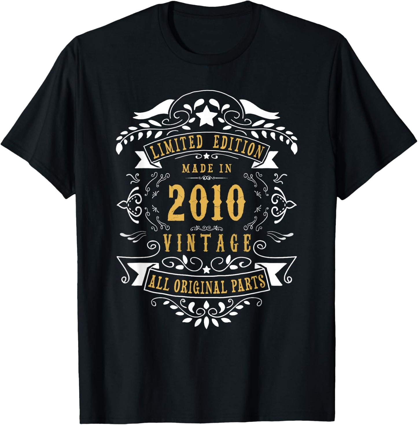 16th Birthday 16 Years Old Girl Boy born 2010 16 Birthday T-Shirt - T-Shirt | Black