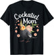 Cool Cockatiel Art For Mom Women Parrot Parakeet Bird Lover T-Shirt - T-Shirt | Black