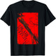 Blair Witch Project Branches with Red Block T-Shirt - T-Shirt | Black