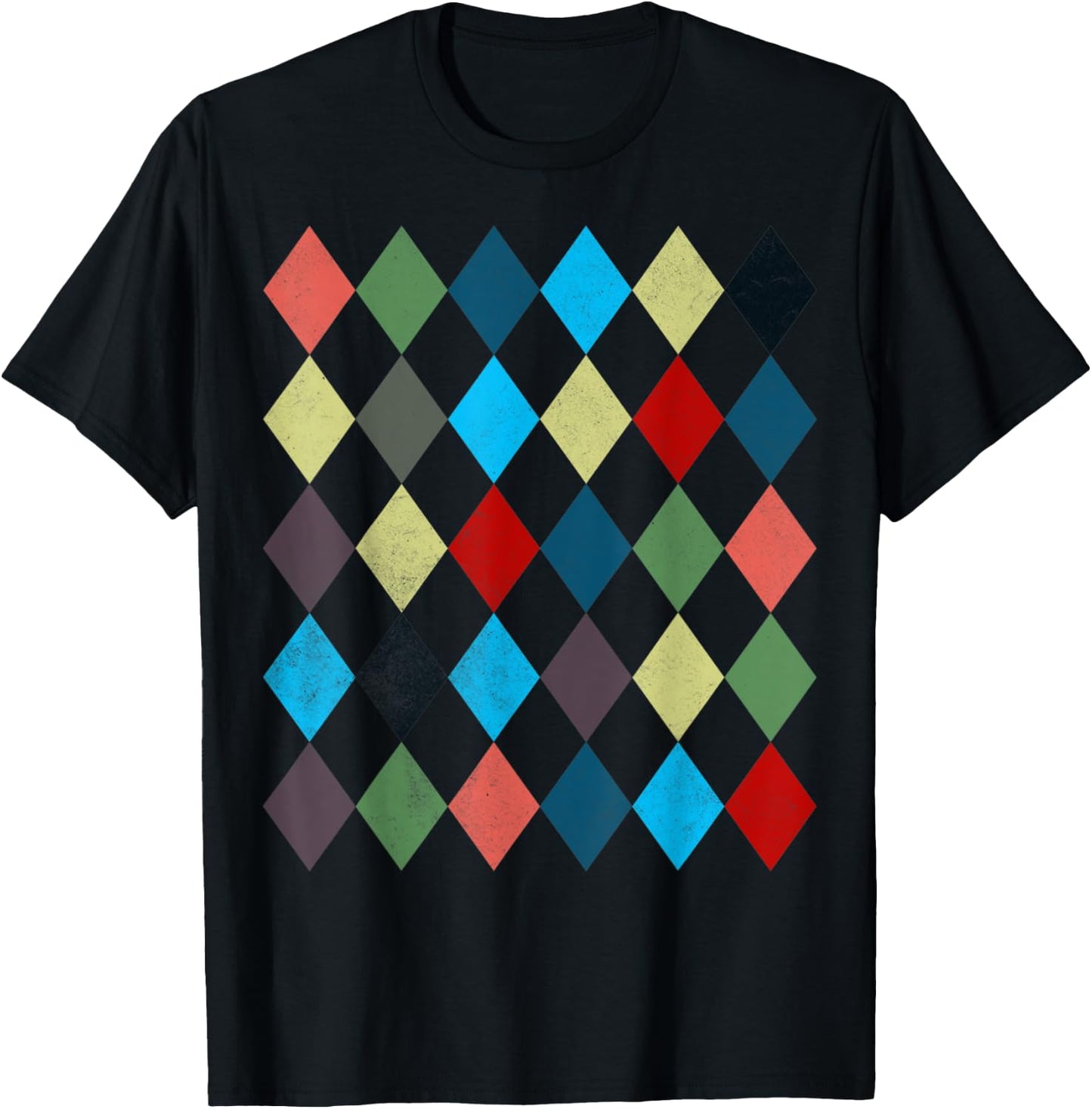 Harlequin Costume for Halloween suit gift T-Shirt - T-Shirt | Black