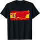 Spain Espana Flag Taurus Football Fan Souvenir Gift T-Shirt - T-Shirt | Black