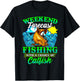 Fishing Catfish Fisherman Dads Birthday Fathers T-Shirt - T-Shirt | Black
