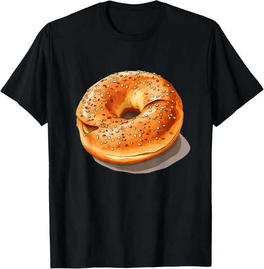 Cool Bagel Costume T-Shirt - T-Shirt | Black