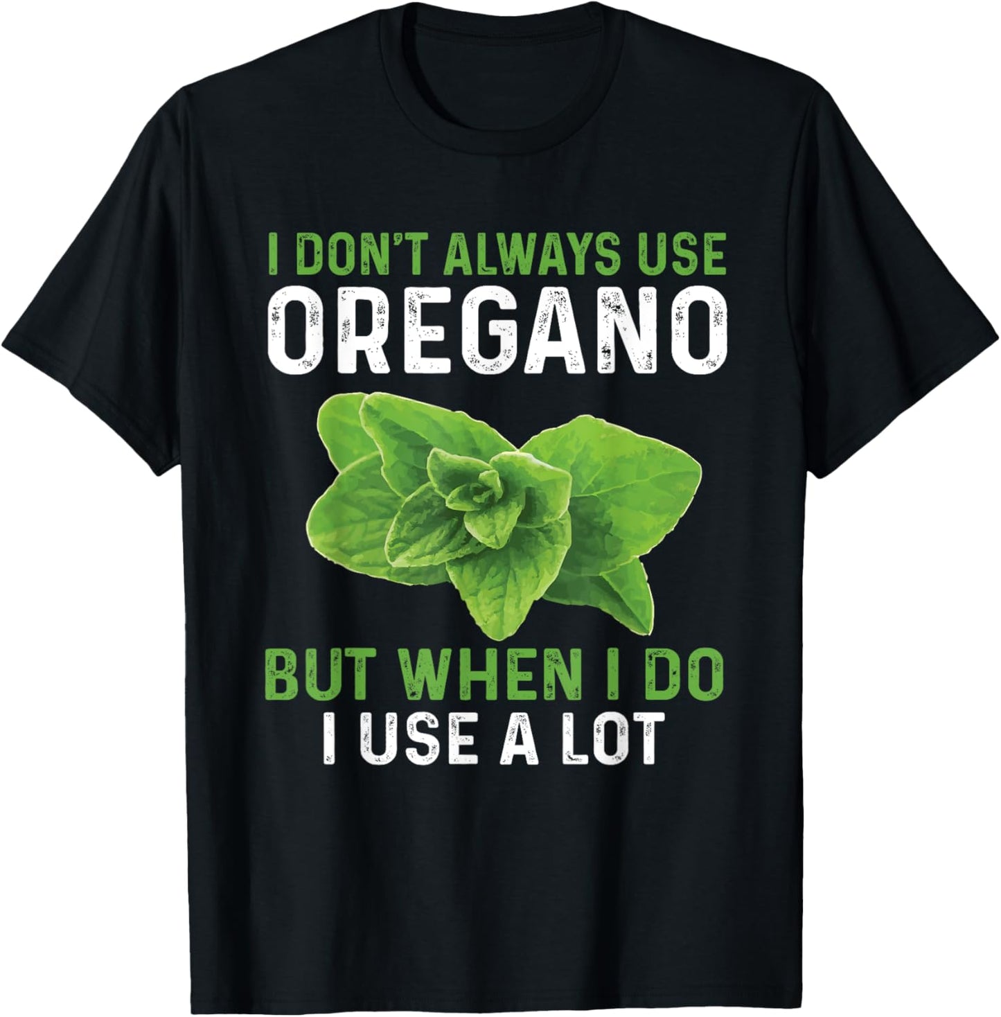 Funny Oregano Costume Love Garden Herbs T-Shirt - T-Shirt | Black