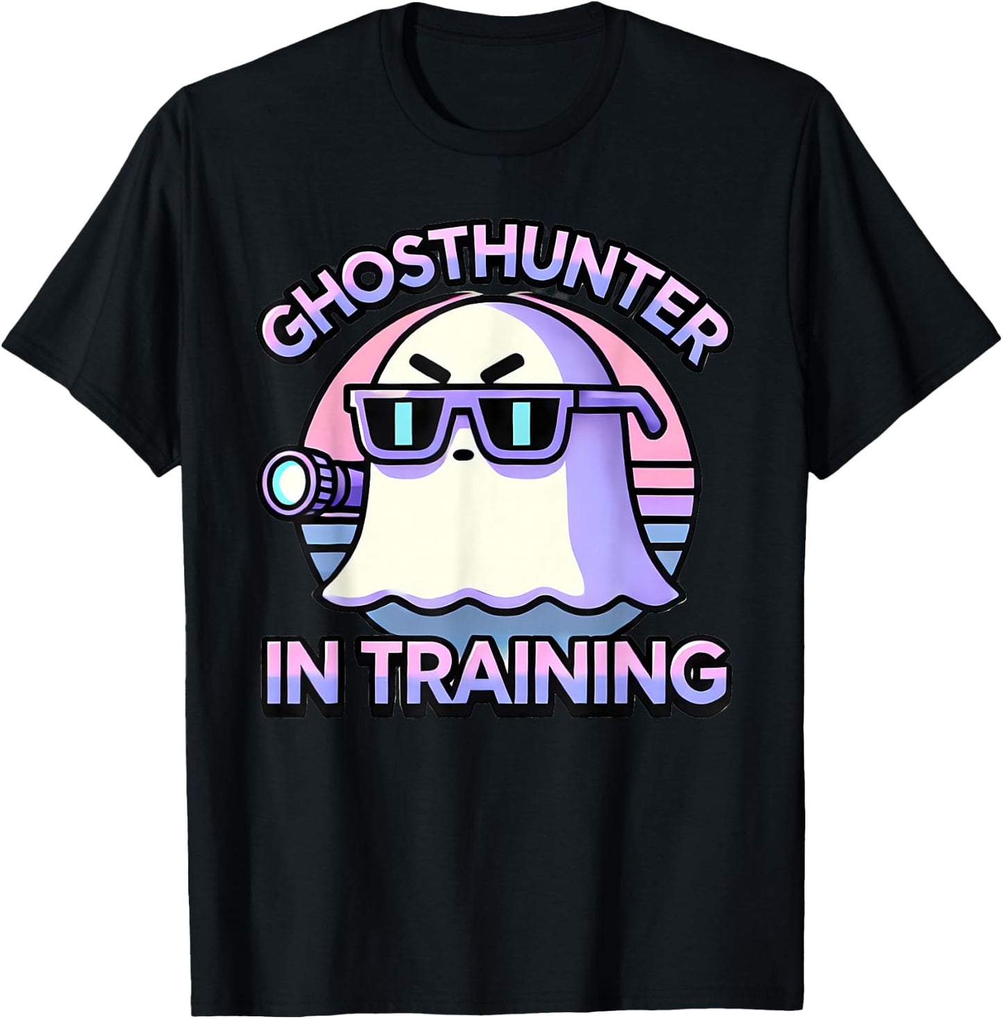 Ghost Hunter in Training Ghost Hunting T-Shirt - T-Shirt | Black