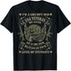 Grumpy Old Veteran T-Shirt - T-Shirt | Black