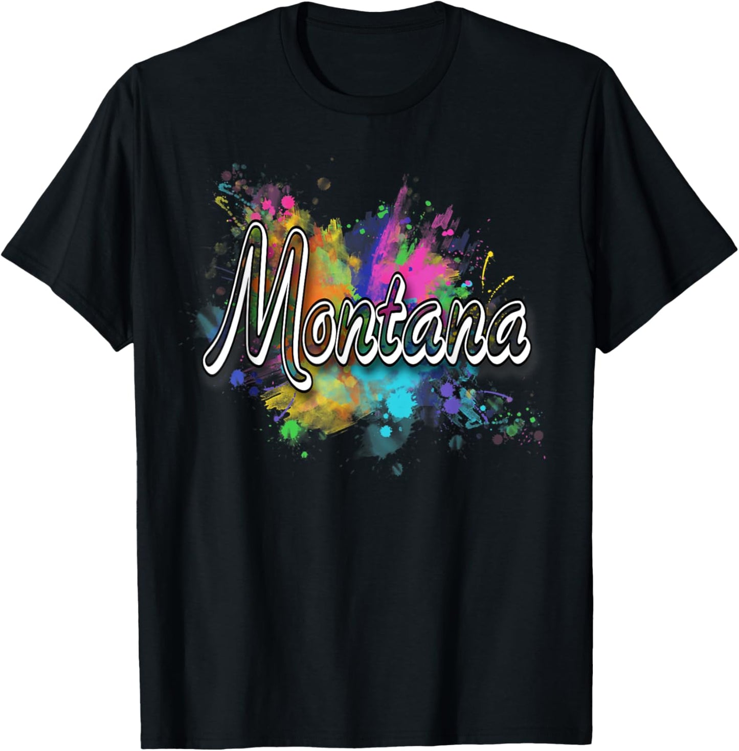 Montana Apparel , Women & Kids - Montana T-Shirt - T-Shirt | Black