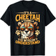 Wild Cat Cheetah Leopard Cheetah Lover Women Kids T-Shirt - T-Shirt | Black