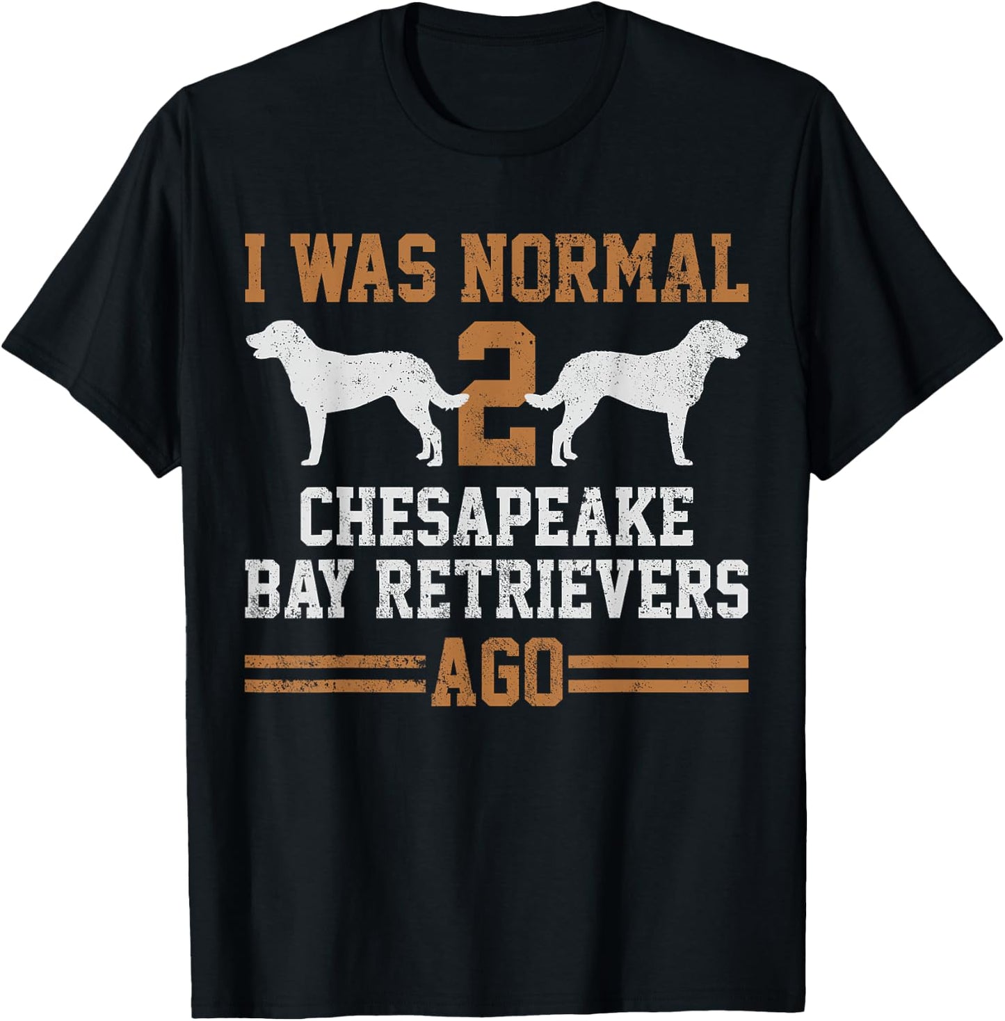 Awesome Dog Gifts Chesapeake Bay Retriever Dog - Men's Black Short Sleeve Classic Fit Cotton 60% Polyester 40% S T-Shirt - T-Shirt | Black