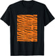 Tiger Print - Easy Costume Idea T-Shirt - T-Shirt | Black