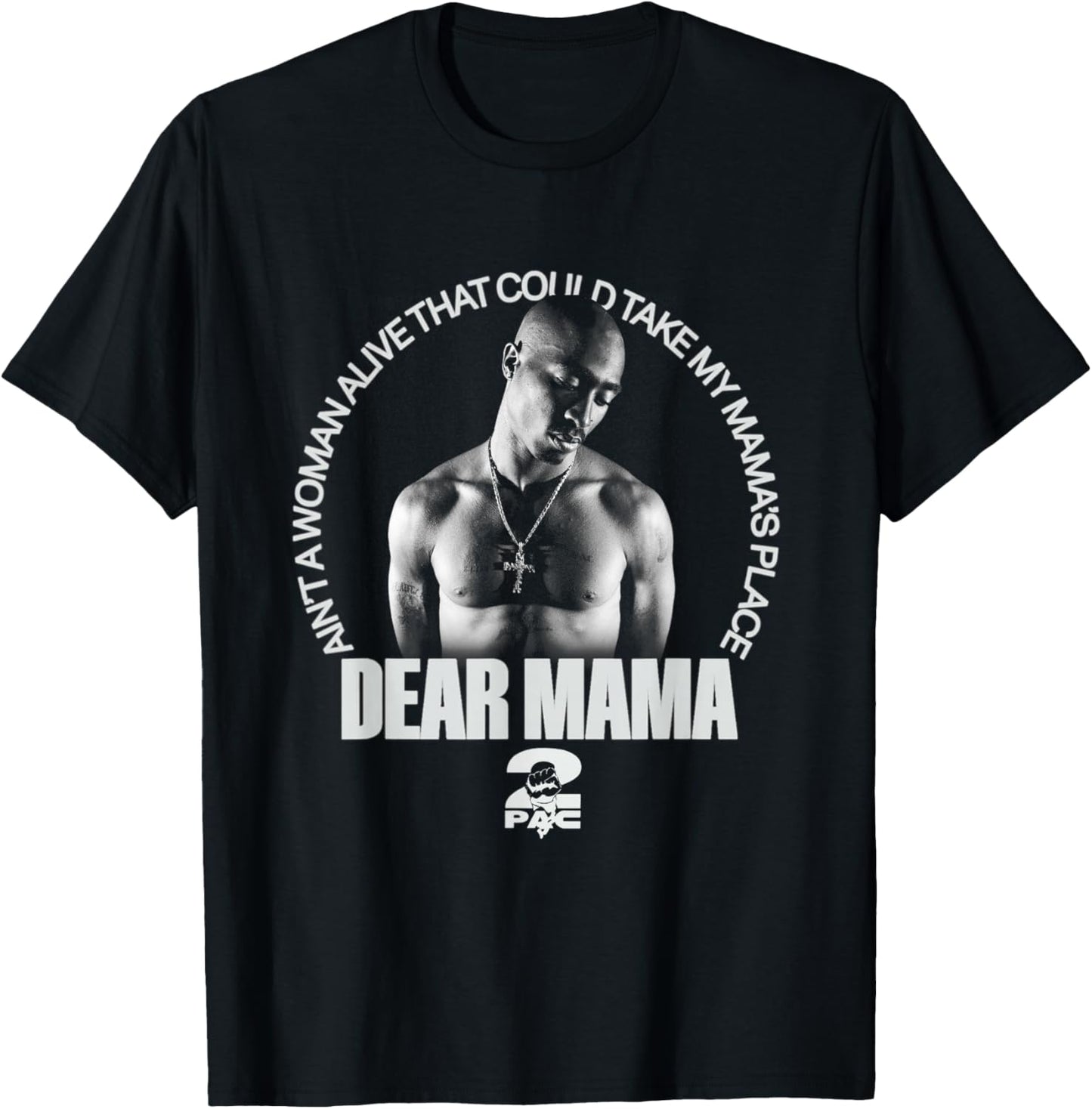 Offizieller Tupac Mama's Place T-Shirt - T-Shirt | Black