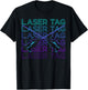 Laser-Tag, Retro T-Shirt - T-Shirt | Black