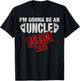 I'm Gonna Be An Uncle Again 2025 Fathers Day Vintage T-Shirt - T-Shirt | Black